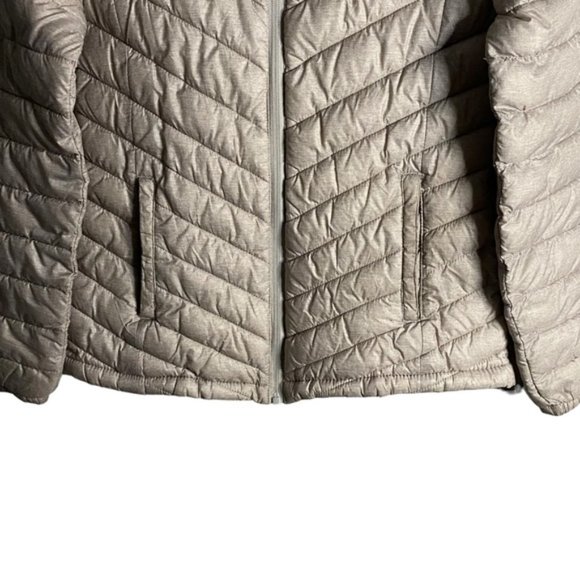 Mountain Warehouse Women's Light Gray Hooded Puffer Jacket - Picture 3 of 8